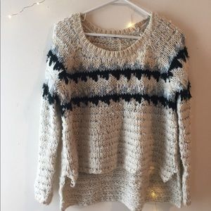 Free People Hi Low Sweater xs/s